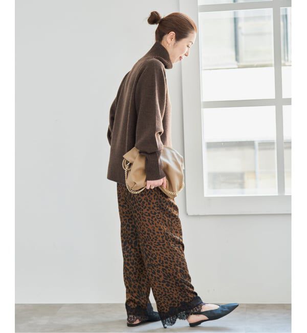 Spick and Span「《予約》ウールカシミヤハイネックプルオーバー」|ニット・セーター|