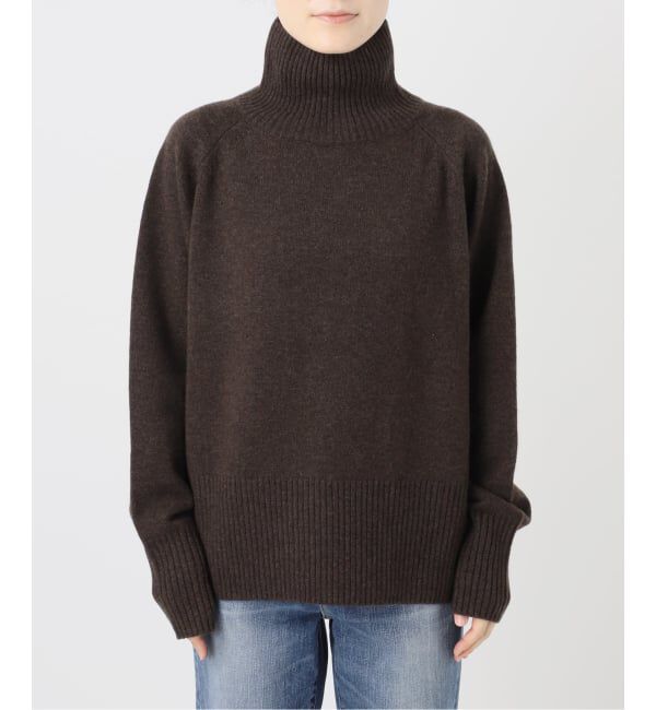 Spick and Span「《予約》ウールカシミヤハイネックプルオーバー」|ニット・セーター|