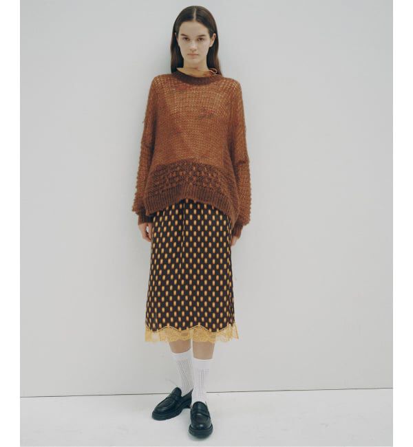Glyph「《一部店舗+WEB限定予約》Blurred Dot Pattern Skirt」|スカート|