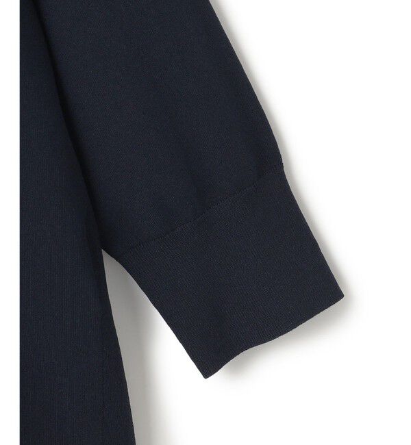 23区「【洗える】レーヨンポリエステルストレッチ シャツコンビ ニット」|ニット・セーター|
