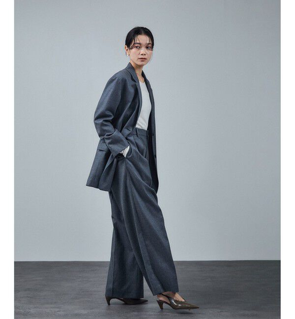 SALON adam et rope'「Hug Silkラウンドネックプルオーバー 2 / 新色追加」|Tシャツ・カットソー|
