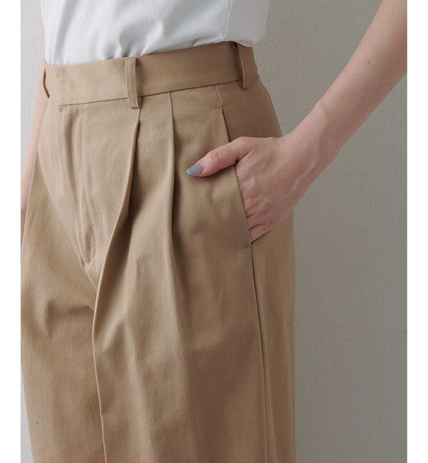  「TWILLタックパンツ」|その他|