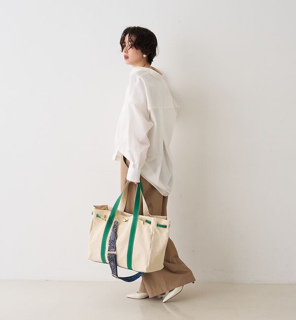 Rouge vif「バックラウンドデザインシャツ」|シャツ・ブラウス|