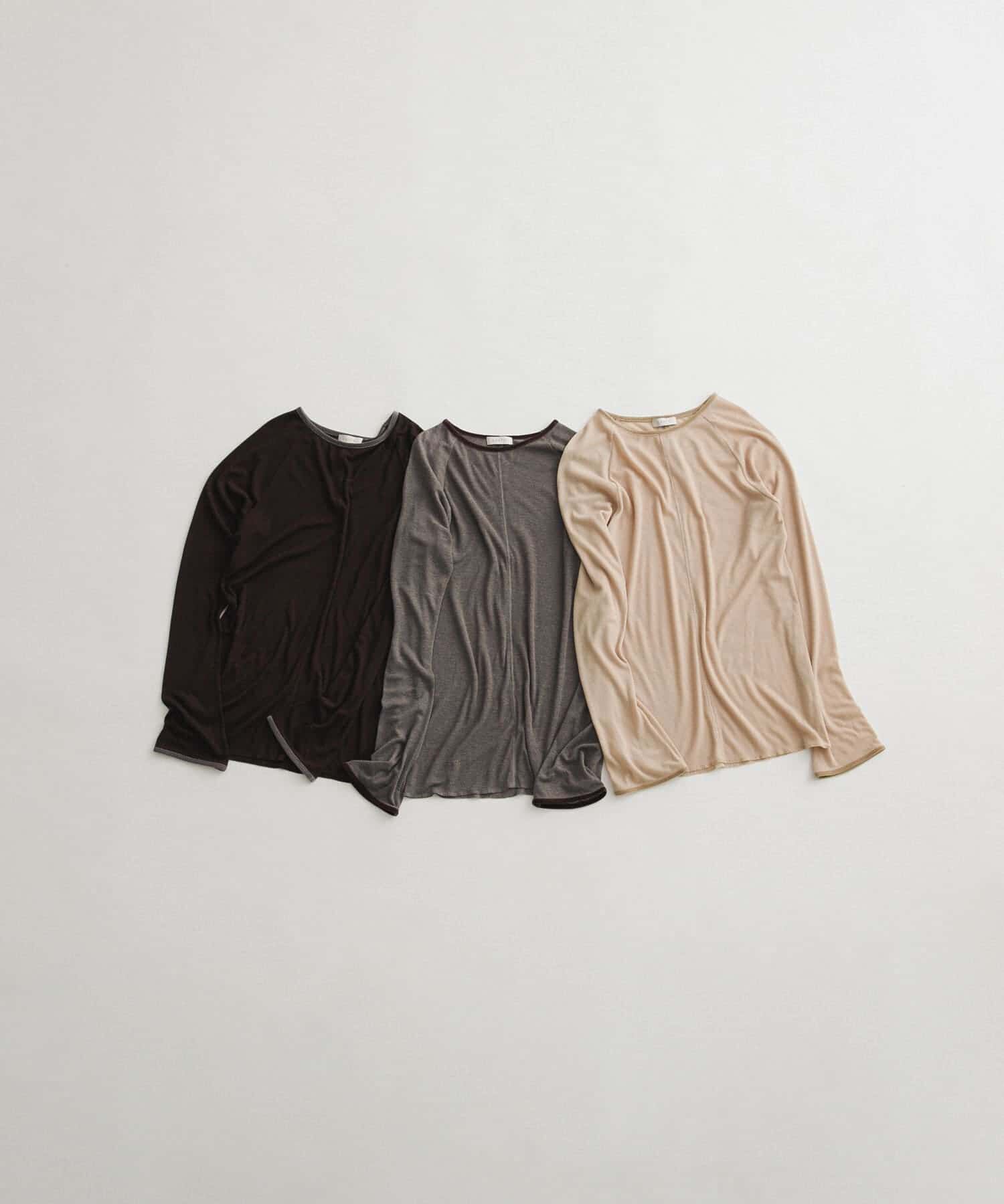 LAATO「piping velor sheer tee」|Tシャツ・カットソー|