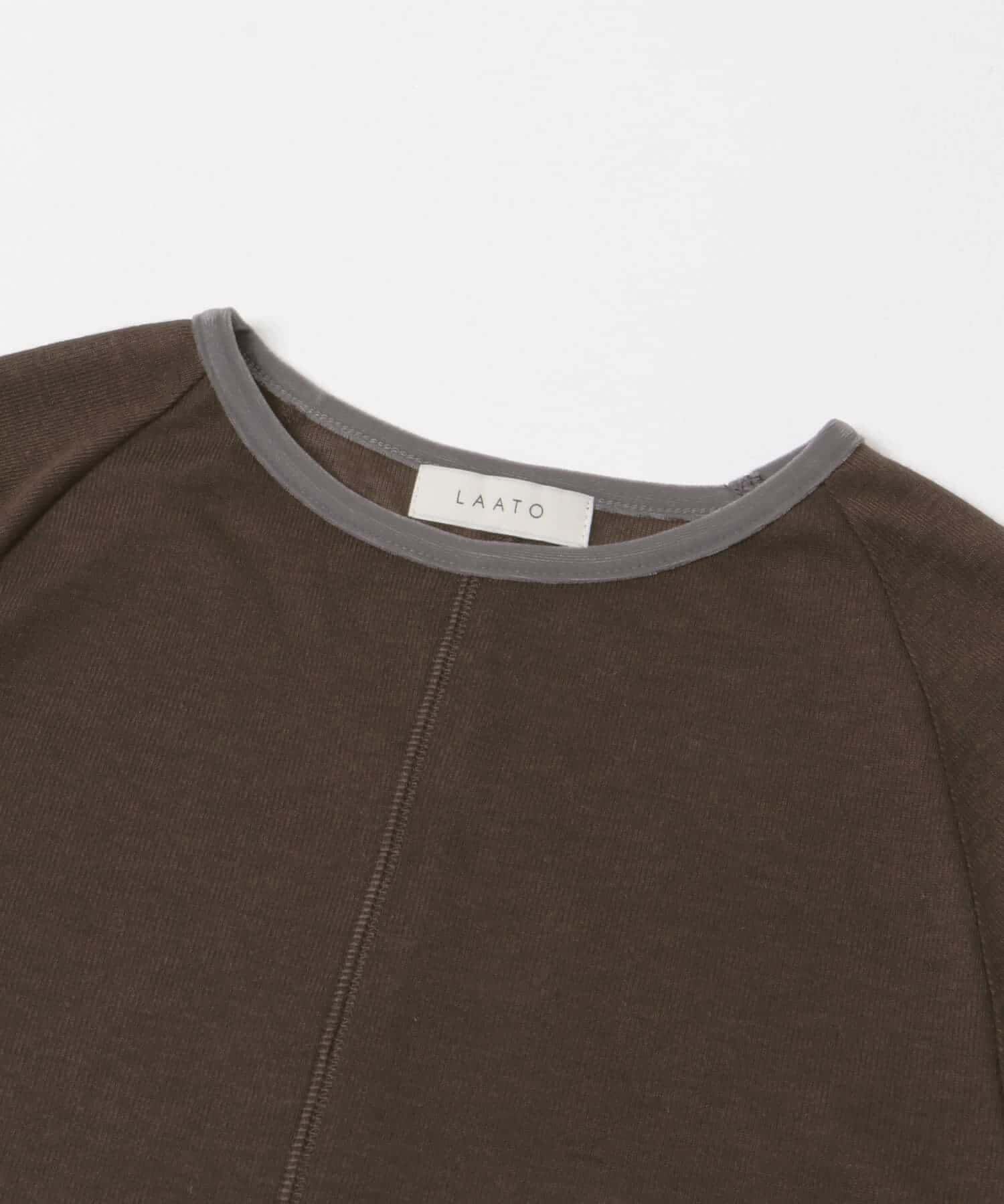 LAATO「piping velor sheer tee」|Tシャツ・カットソー|