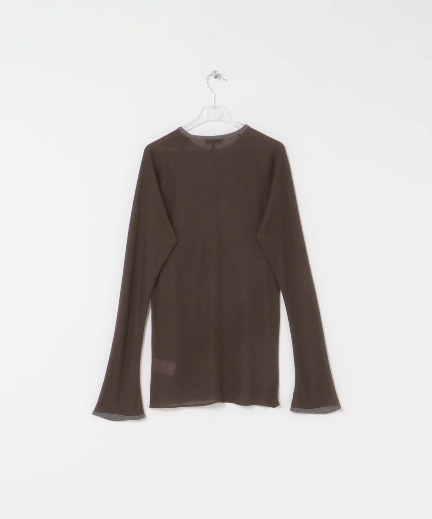 LAATO「piping velor sheer tee」|Tシャツ・カットソー|