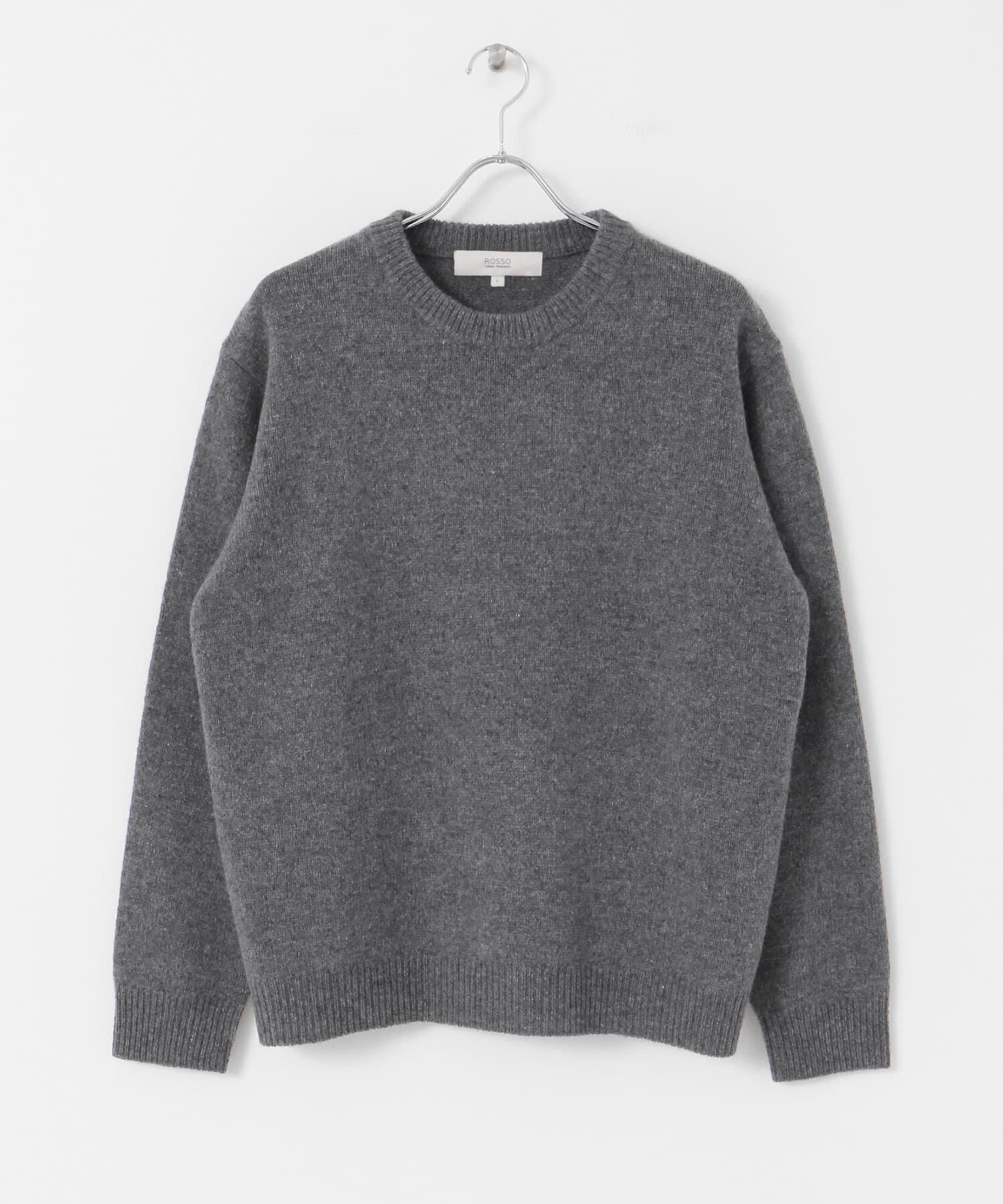 URBAN RESEARCH ROSSO「『XLサイズあり』シェットランドウールクルーネックニット」|ニット・セーター|