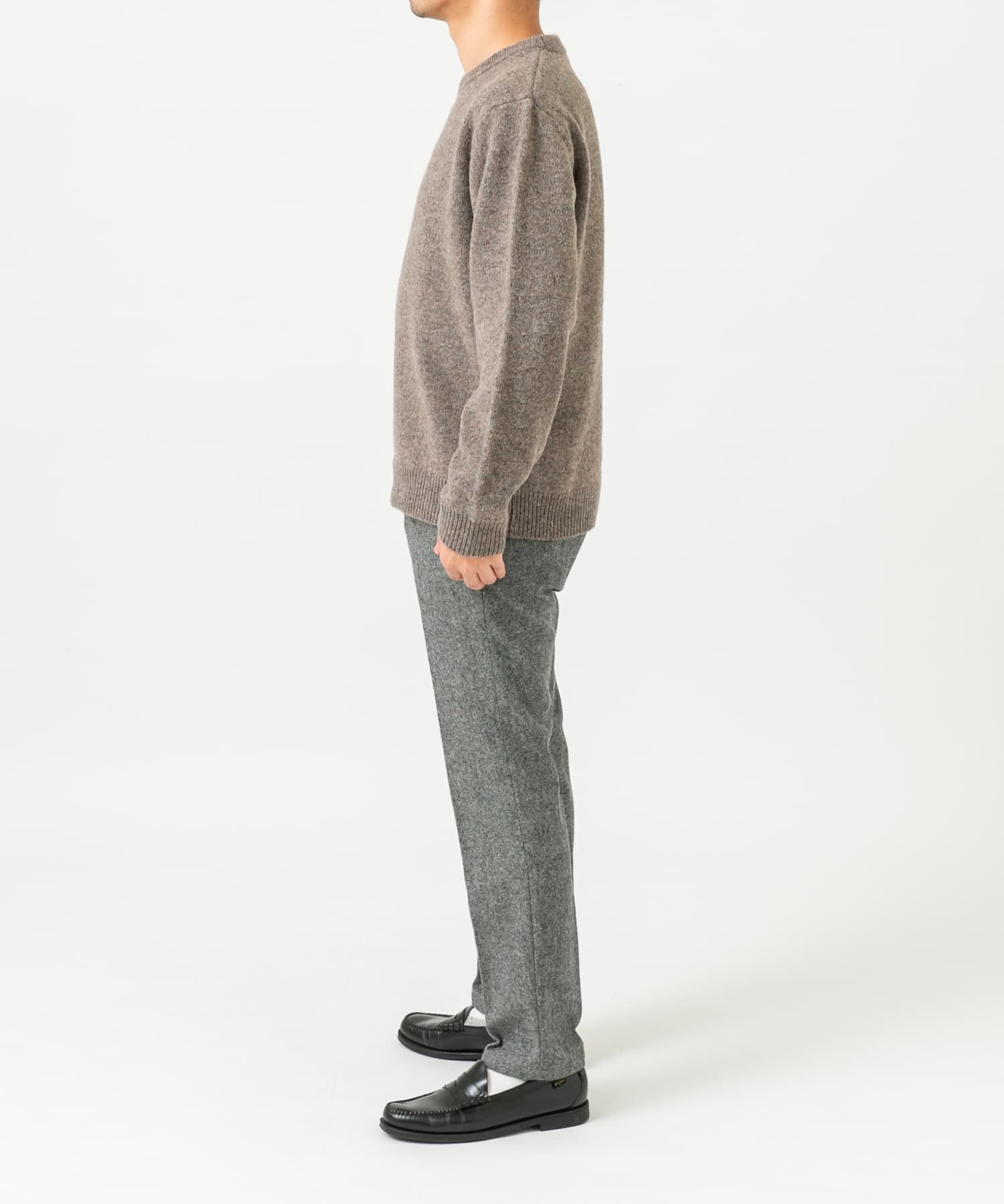 URBAN RESEARCH ROSSO「『XLサイズあり』シェットランドウールクルーネックニット」|ニット・セーター|