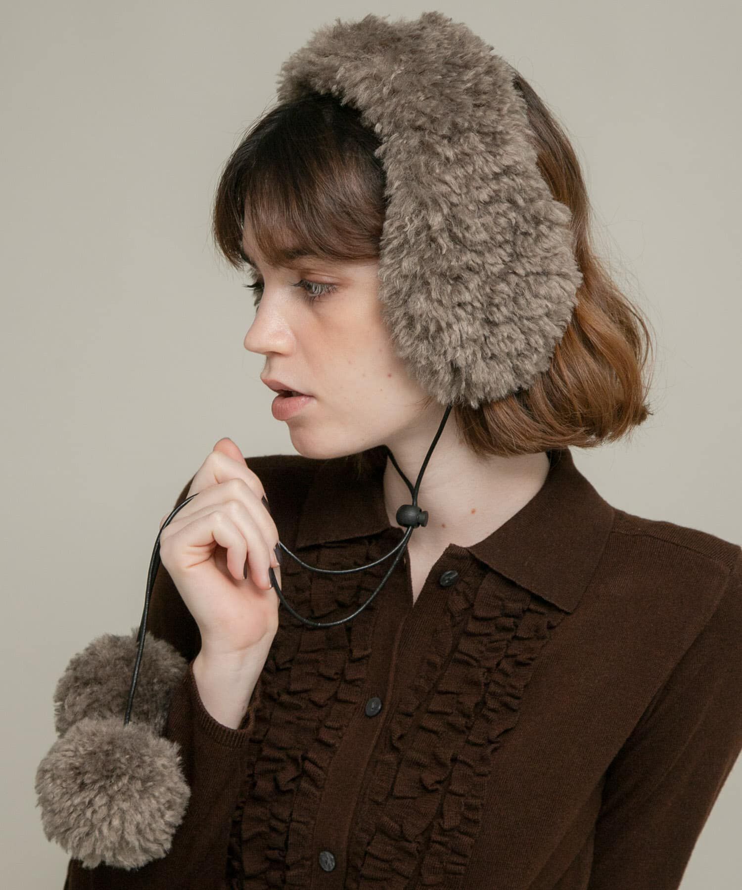 Sonny Label 「helen moore　EAR WARMERS」|イヤーマフ|ベージュ系その他