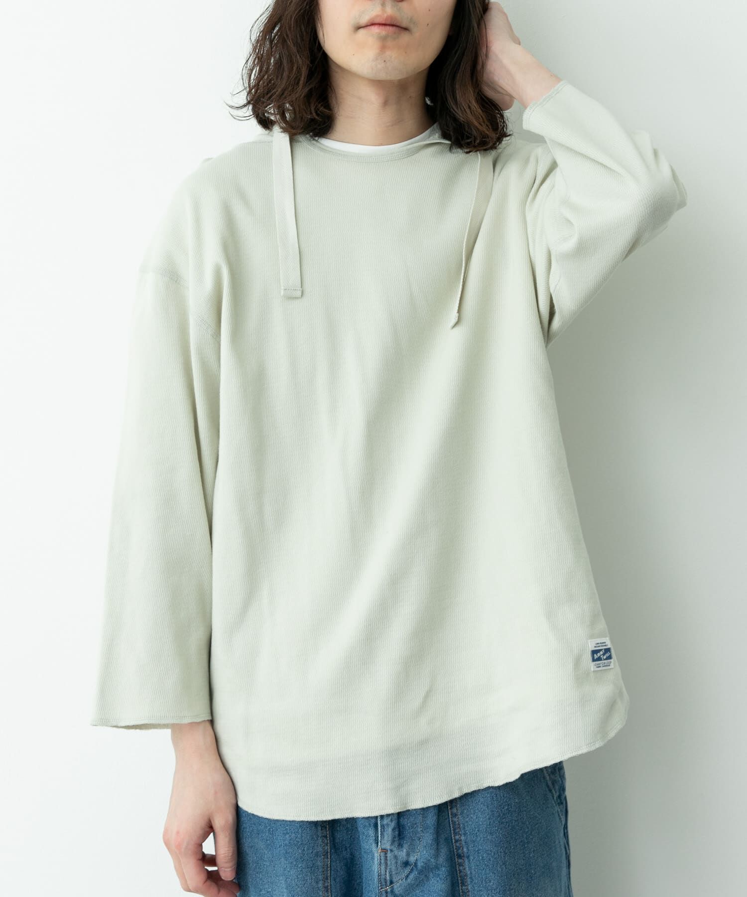 Sonny Label 「ARMY TWILL　LIGHT HONEYCOMB HOODIE」|Tシャツ・カットソー|