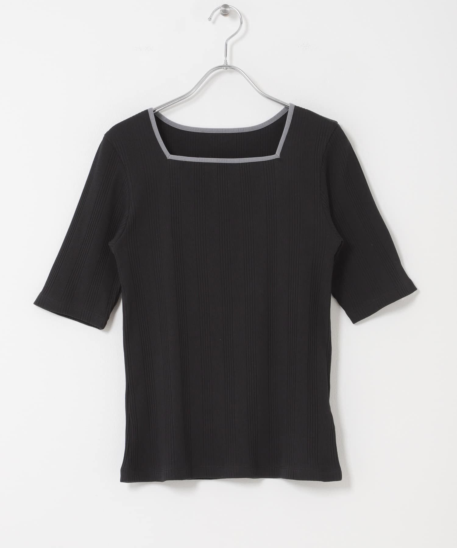 URBAN RESEARCH ROSSO「汗染み防止スクエアネックプルオーバー」|Tシャツ・カットソー|