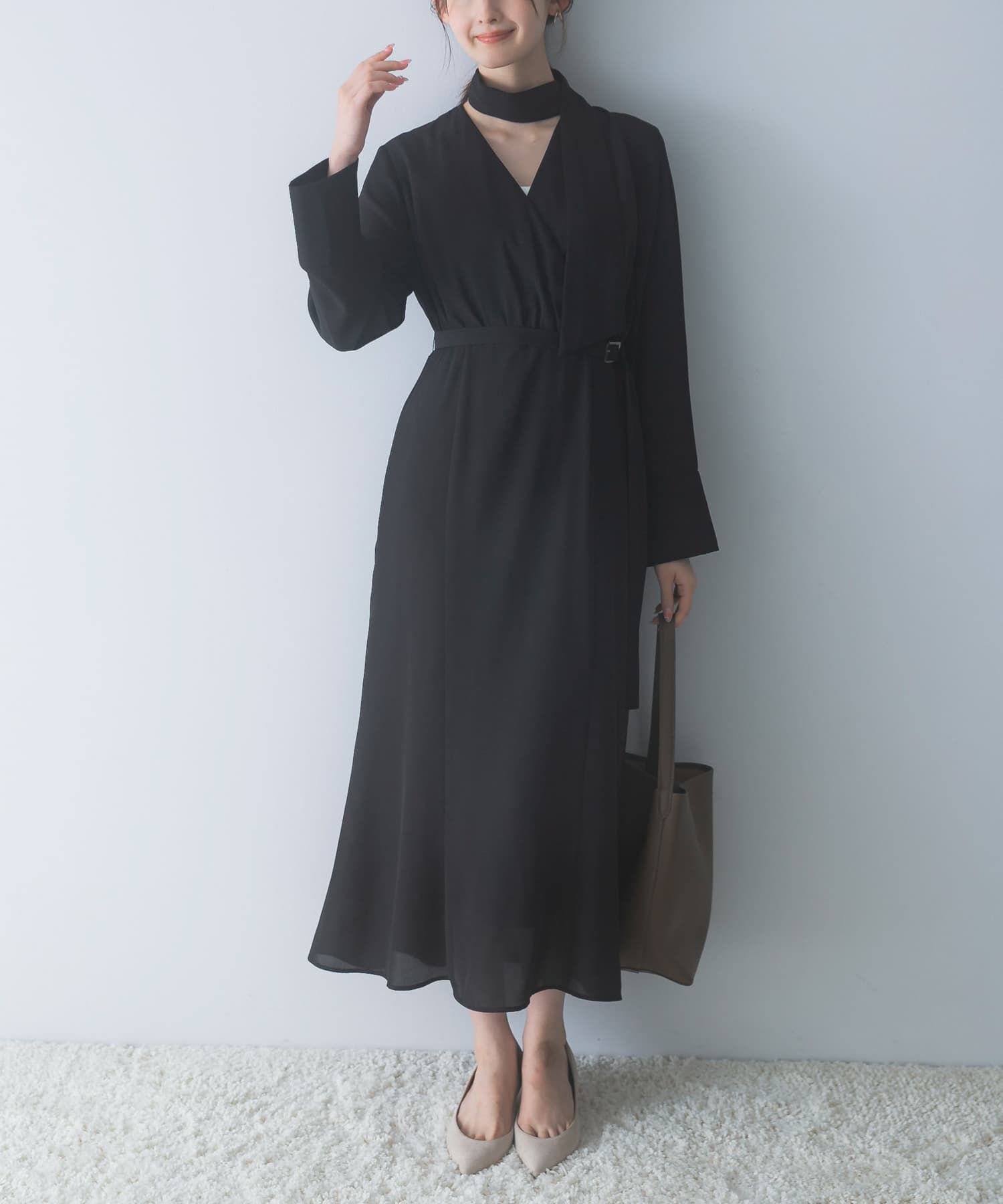 URBAN RESEARCH ROSSO「マルチWAYカシュクールワンピース」|ワンピース|