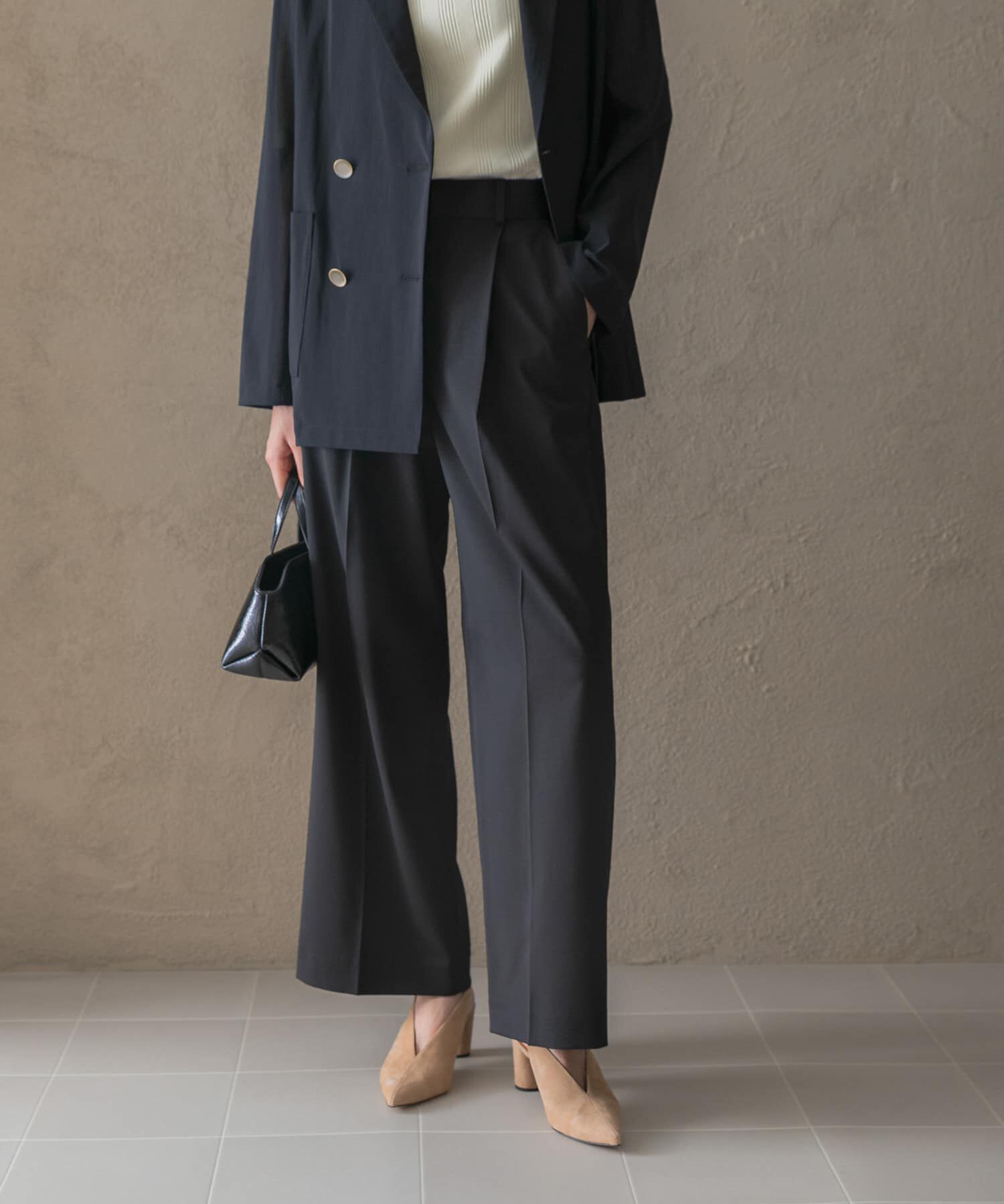 URBAN RESEARCH ROSSO「防シワハイウエストワイドスラックス」|その他|