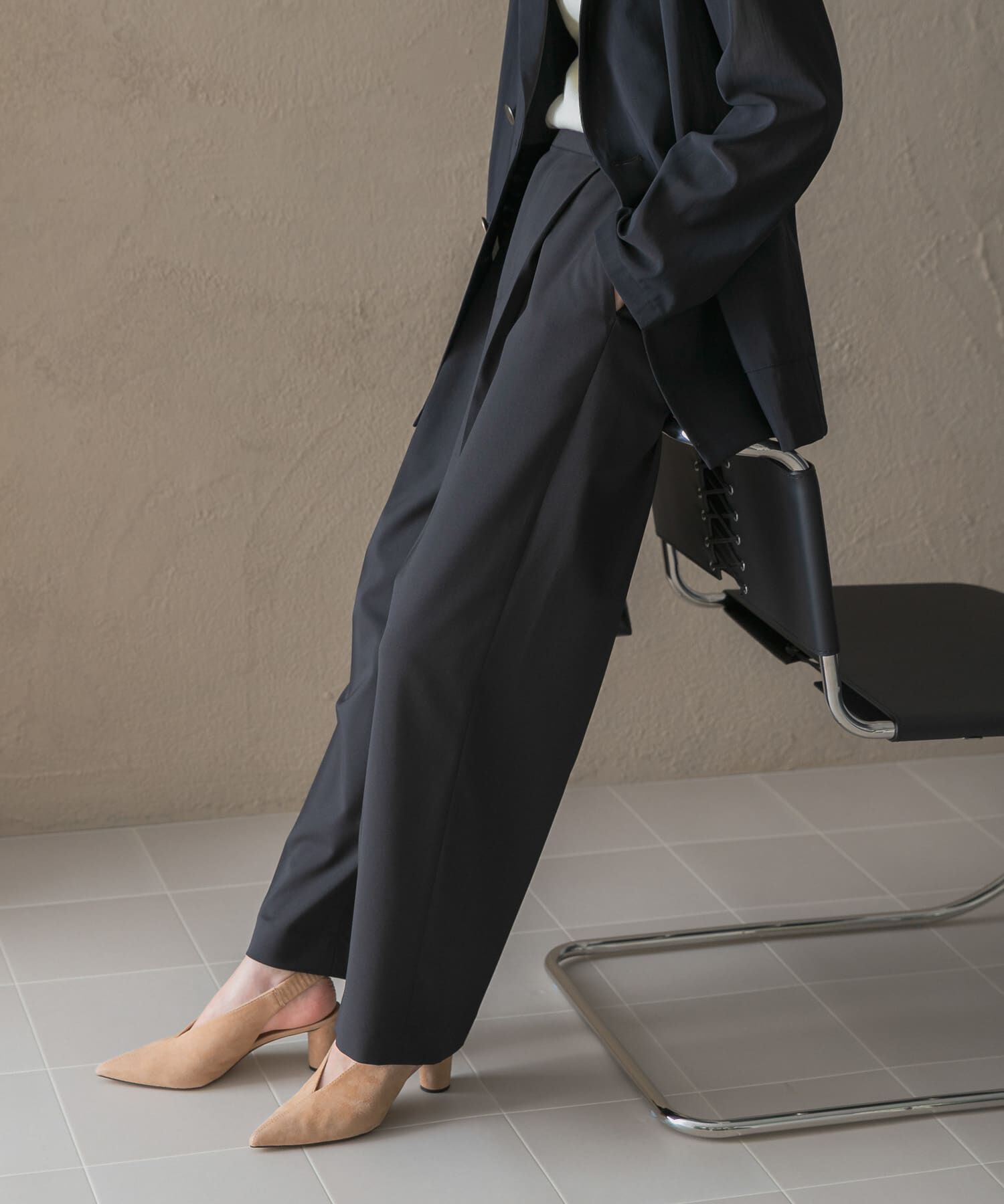 URBAN RESEARCH ROSSO「防シワハイウエストワイドスラックス」|その他|