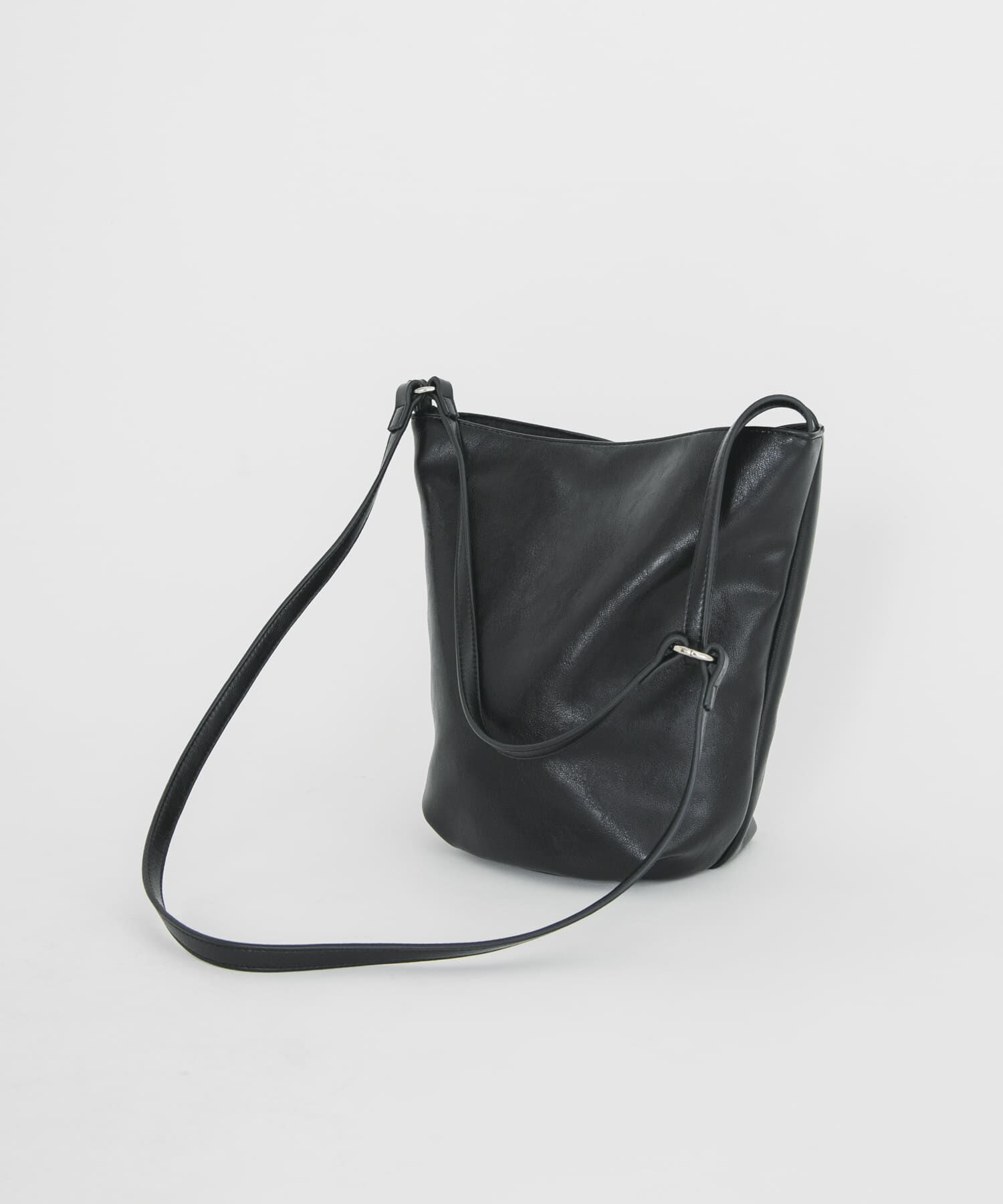  「2WAYバケットイージーBAG」|ショルダー・メッセンジャー|ブラック
