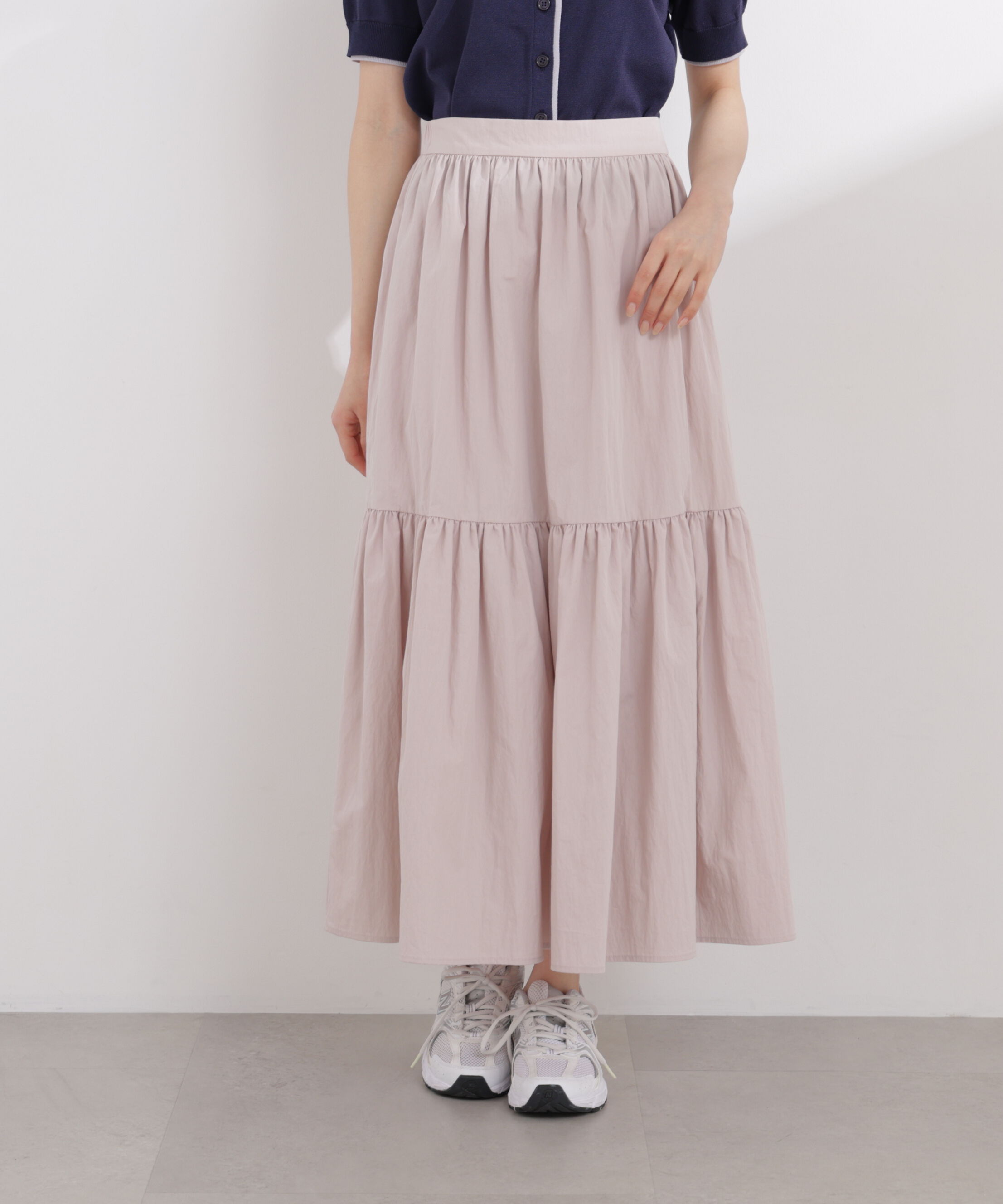PROPORTION BODY DRESSING「タフタギャザースカート 26SS」|スカート|