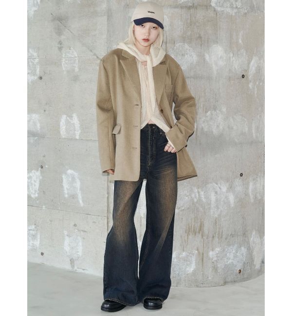 EMODA「【VEQUM】RIM WIDE JEANS」|デニム|