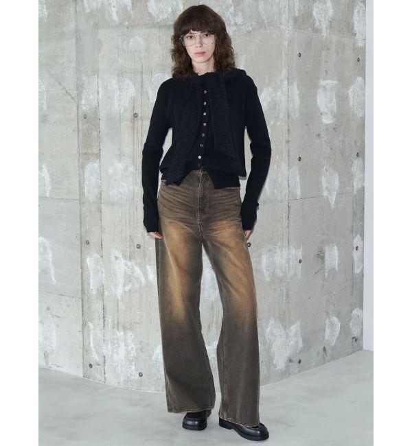 EMODA「【VEQUM】RIM WIDE JEANS」|デニム|