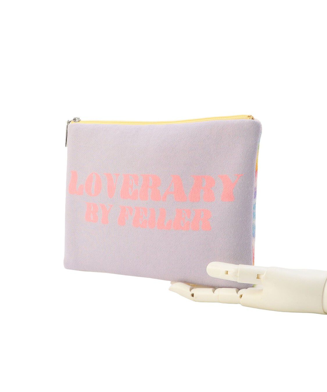 LOVERARY BY FEILER「ラブラリータイダイ　フラットポーチM　L/TDY-260478」|ポーチ|