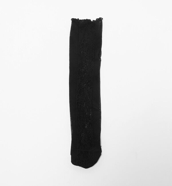 ODETTE E ODILE「＜SY＞レース ファッション ソックス」|ソックス|BLACK