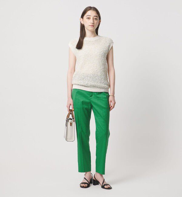 UNITED ARROWS「シャイニー スリム パンツ ‐ストレッチ ウォッシャブル‐」|スラックス|