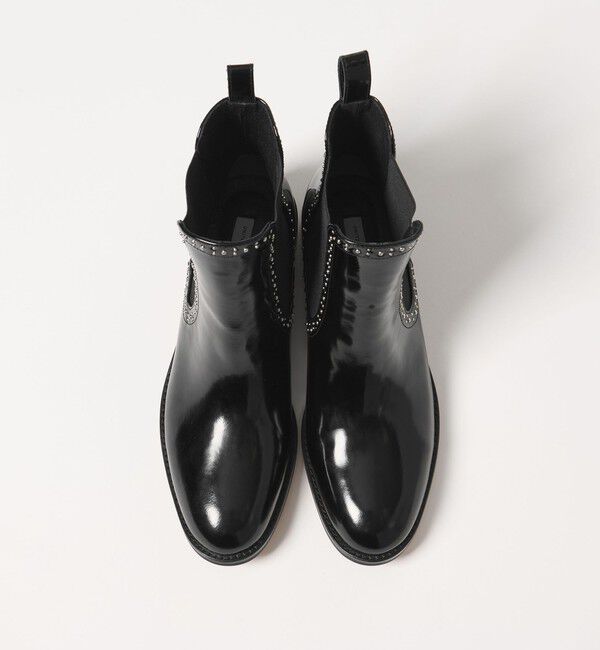 UNITED ARROWS「スタッズ サイドゴア ショートブーツ」|ショートブーツ|