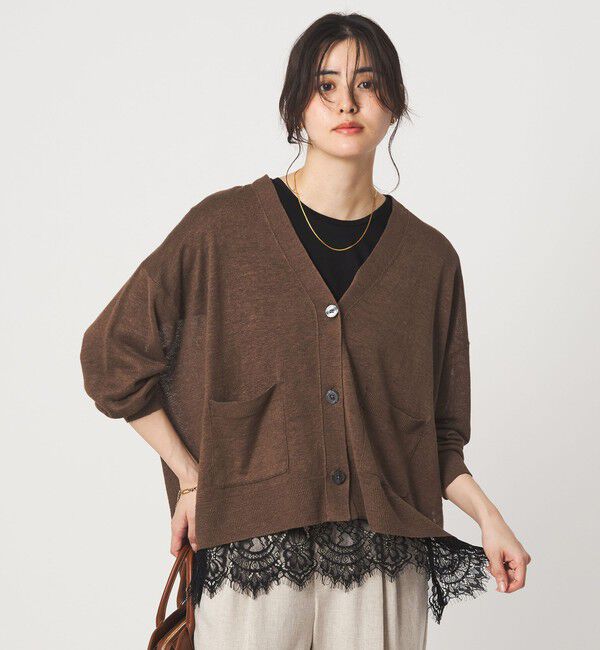 UNITED ARROWS green label relaxing「スソ レース プルオーバー カットソー」|Tシャツ・カットソー|