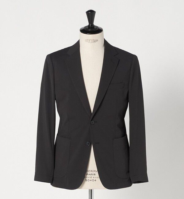UNITED ARROWS green label relaxing「A+ ラッカンジャージ 2B スタンダード セットアップジャケット -ウォッシャブル・ストレッチ・吸水速乾-」|テーラードジャケット|