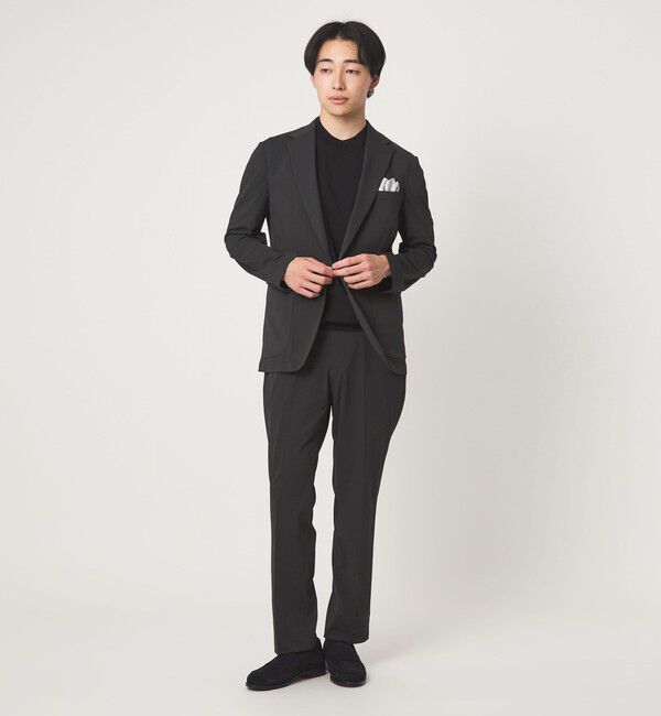 UNITED ARROWS green label relaxing「A+ ラッカンジャージ 2B スタンダード セットアップジャケット -ウォッシャブル・ストレッチ・吸水速乾-」|テーラードジャケット|