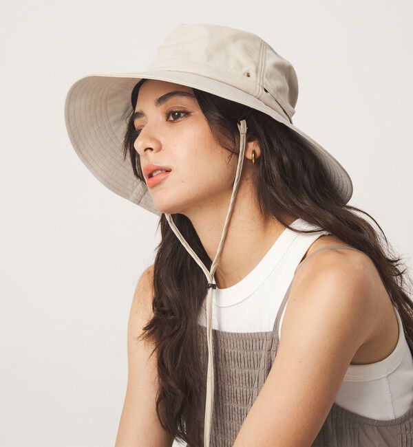 UNITED ARROWS green label relaxing「ワイドブリムハット UVカット」|ハット|
