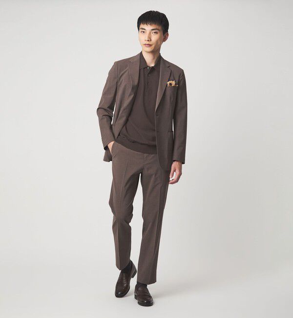 UNITED ARROWS green label relaxing「A+ プレーン 18G 半袖ニット ポロシャツ -ウォッシャブル-」|ポロシャツ|