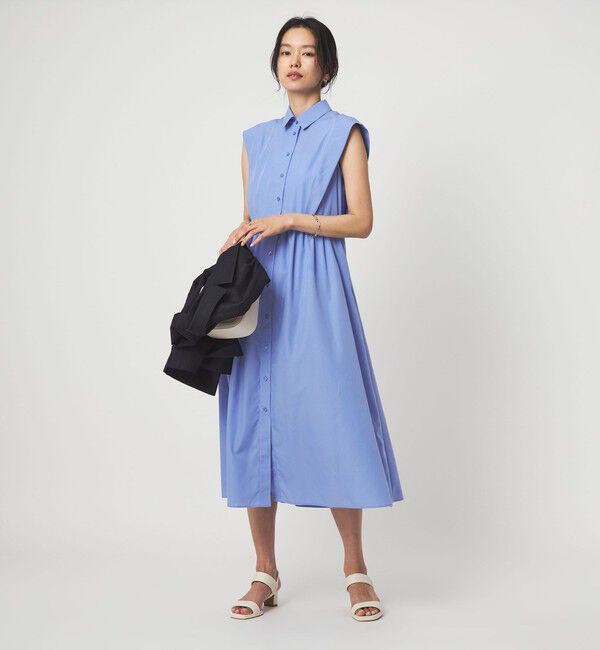 UNITED ARROWS green label relaxing「エリキリカエ フレンチスリーブ ワンピース」|ワンピース|COBALT