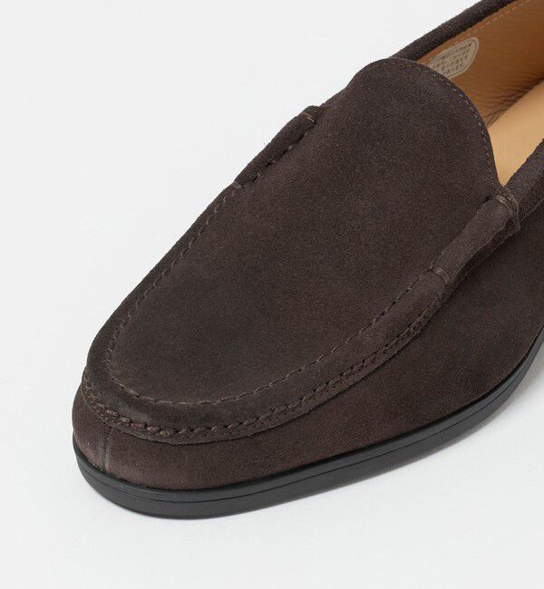 UNITED ARROWS green label relaxing「GLR スエード ヴァンプ モカシン スリッポン」|スリッポン|