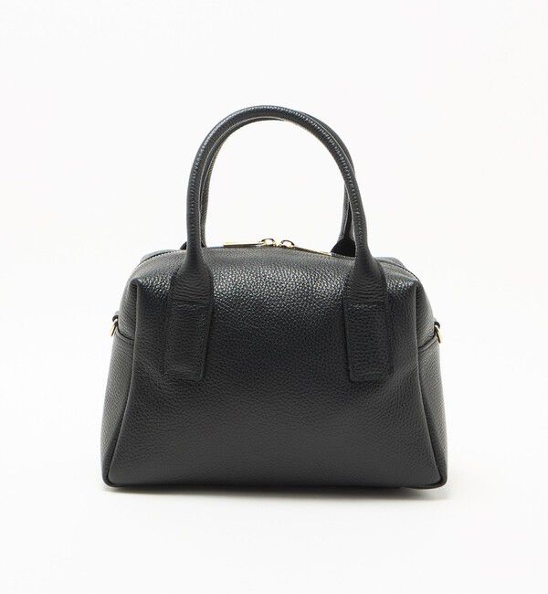 UNITED ARROWS green label relaxing「＜PRATO＞スクエア ボストンバッグ」|ボストンバッグ|BLACK