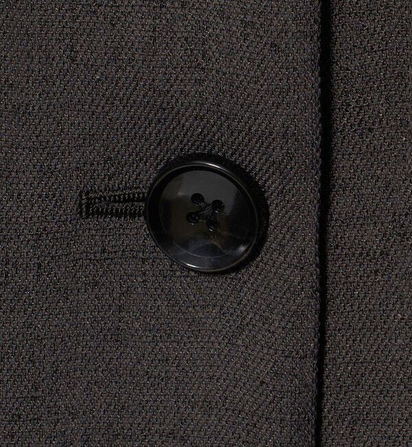 UNITED ARROWS green label relaxing「ネップツイル ベルト ジレ マシンウォッシャブル」|ベスト・ジレ|