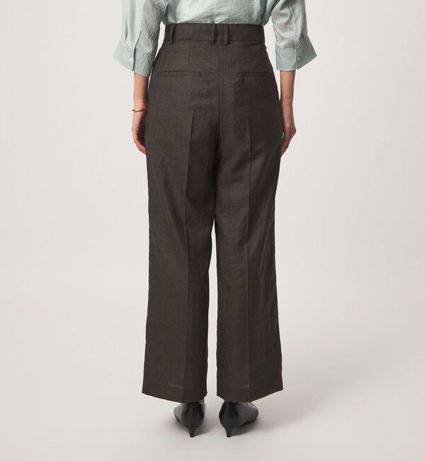 UNITED ARROWS green label relaxing「［size SHORT/TALLあり］トリアセ ストレート パンツ UVカット 通気性」|スラックス|