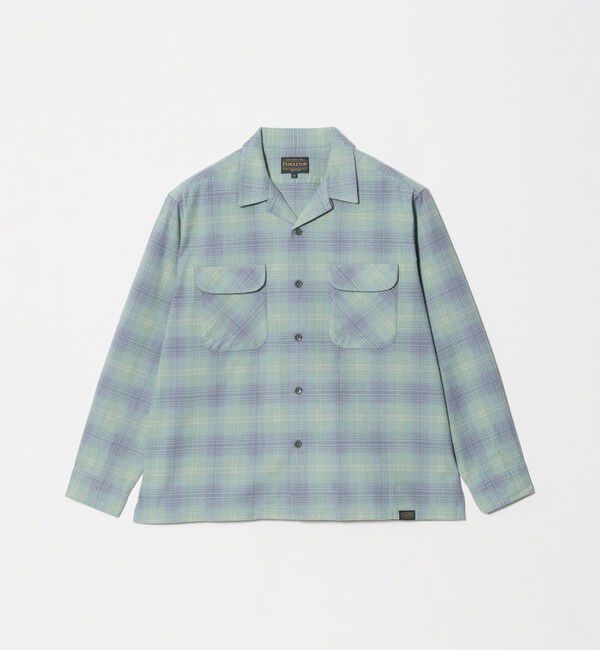 UNITED ARROWS green label relaxing「【別注】＜PENDLETON＞チェック オープンカラー 長袖 シャツ」|シャツ・ブラウス|