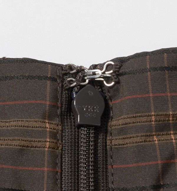 UNITED ARROWS green label relaxing「チェック タック フレア スカート」|フレア|