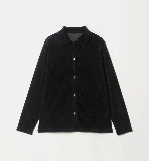 UNITED ARROWS green label relaxing「シアーフロッキー カーディガン」|カーディガン|BLACK