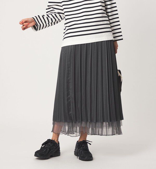 UNITED ARROWS green label relaxing「［size SHORT/TALLあり］2WAY チュール スカート」|スカート|