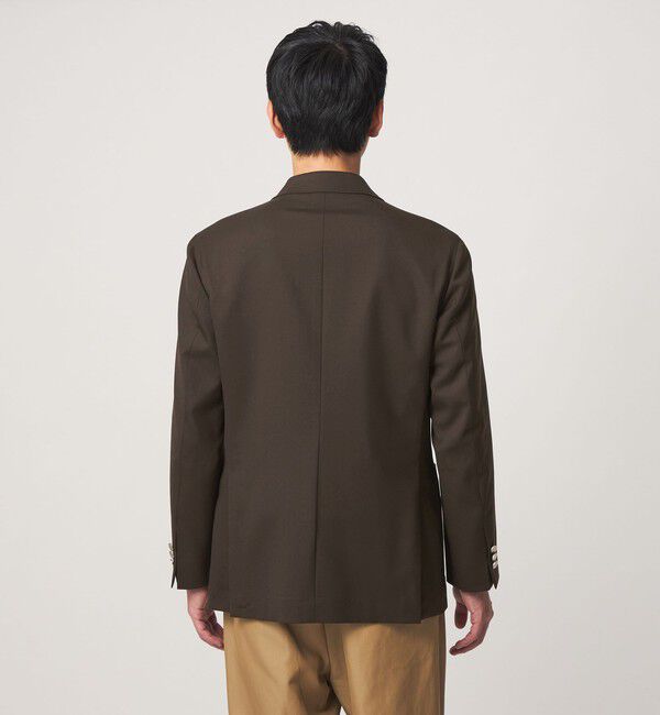 UNITED ARROWS green label relaxing「TW サージ ダブルブレスト PKD ブレザー ジャケット -ストレッチ-」|テーラードジャケット|