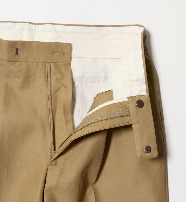 UNITED ARROWS green label relaxing「コットンレーヨン チノ タンブラー 2プリーツ スラックス ドレスチノ チノパンツ」|チノ|
