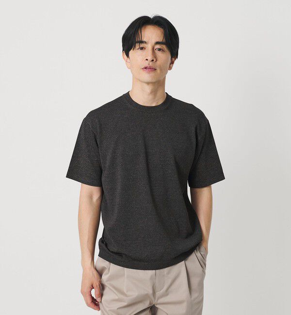 BEAUTY&YOUTH UNITED ARROWS「フュージョン カラー ニット Tシャツ ウォッシャブル」|ニット・セーター|