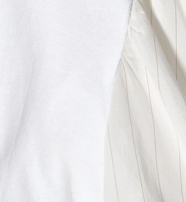 BEAUTY&YOUTH UNITED ARROWS「【WEB限定】＜dahl&rsquo;ia＞リメイク パワーショルダー プルオーバー」|Tシャツ・カットソー|