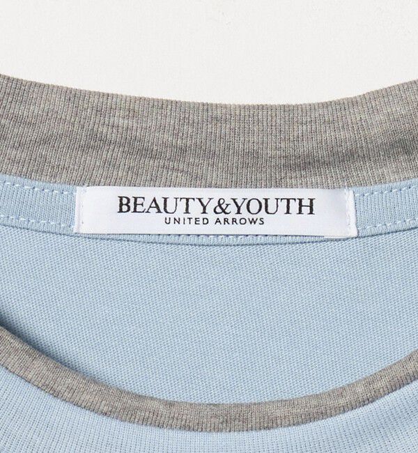 BEAUTY&YOUTH UNITED ARROWS「コットン レイヤード クルーネックTシャツ」|Tシャツ・カットソー|