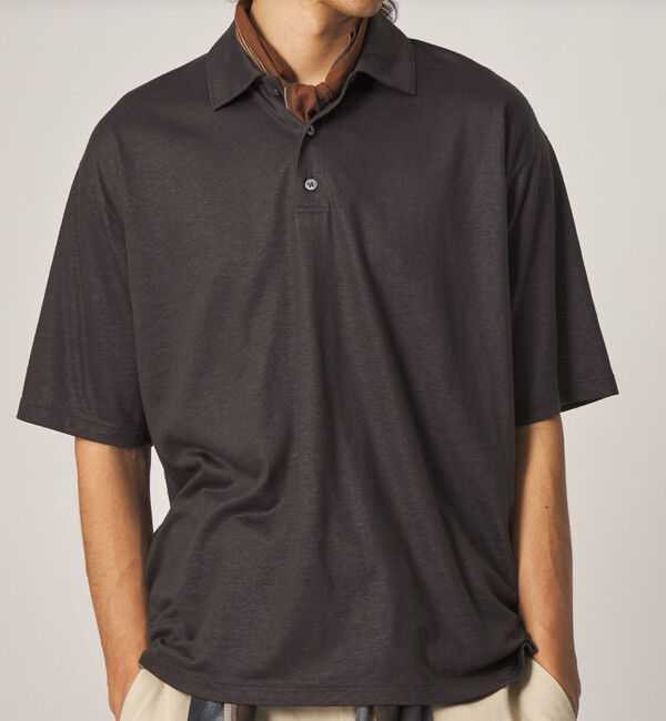 STEVEN ALAN「＜Steven Alan＞ RAMIE/PE ポロシャツ」|ポロシャツ|