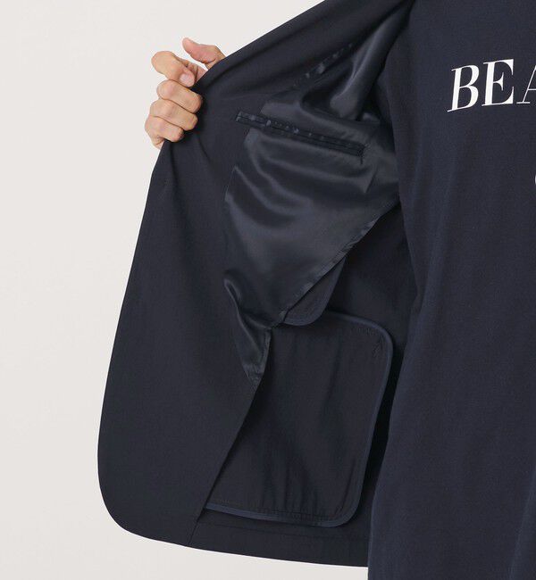 BEAUTY&YOUTH UNITED ARROWS「【WEB限定】360&deg;MASTER イーズ コンフォート 2B ジャケット セットアップ対応 撥水 ストレッチ ウォッシャ」|テーラードジャケット|