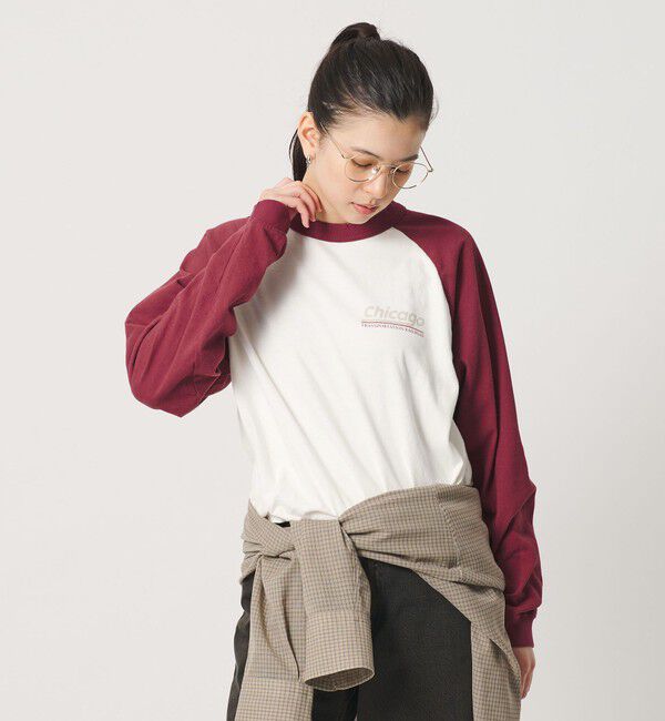 BEAUTY&YOUTH UNITED ARROWS「【別注】＜HEAR MY NAME＞ラグラン ロングスリーブ Tシャツ」|Tシャツ・カットソー|
