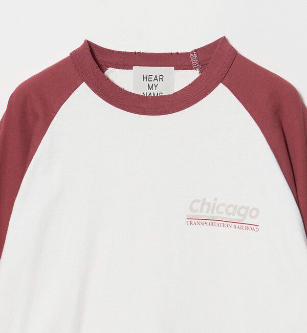 BEAUTY&YOUTH UNITED ARROWS「【別注】＜HEAR MY NAME＞ラグラン ロングスリーブ Tシャツ」|Tシャツ・カットソー|