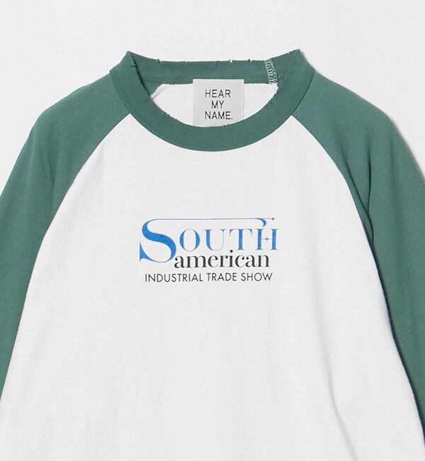 BEAUTY&YOUTH UNITED ARROWS「【別注】＜HEAR MY NAME＞ラグラン ロングスリーブ Tシャツ」|Tシャツ・カットソー|
